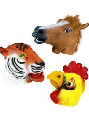 Animal Head Masks Animal Head Masks