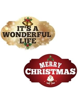 Xmas Word Props Xmas Word Props
