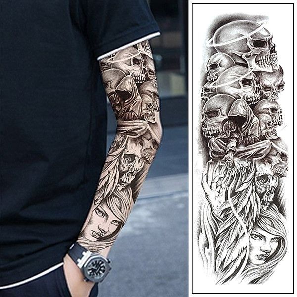 tattoo sketch design skull  Clip Art Library