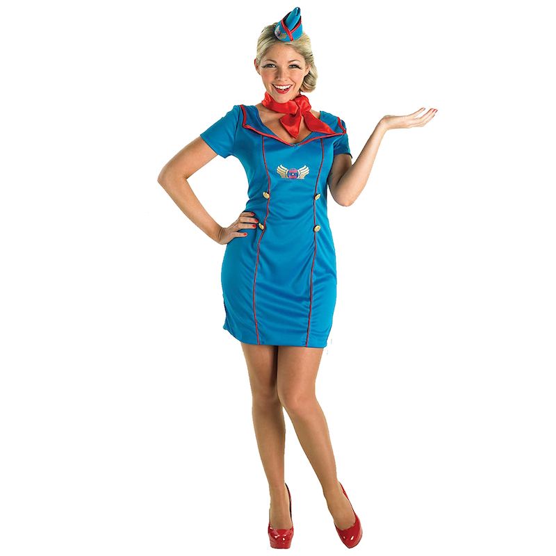 Buy Fancy Steps Air Hostess Dress Costumes (Red, 2 to 4 Years) Online at  desertcartINDIA