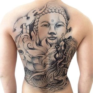 BUddha Back Piece Tattoo by DeMoniqueTattoo on DeviantArt