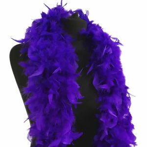 Luxury Purple Feather Boa – 80g -180cm 