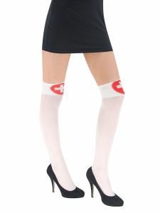 Adult Stockings - Sexy White Nurse