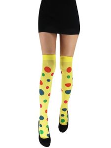 Adult Stockings - Fun Clown Spots