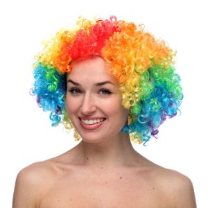 Afro Wig Rainbow