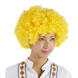 Afro Wig Yellow