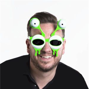 Green Alien Monster Sunglasses