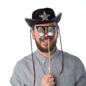 Cowboy Sheriff Hat Black