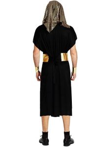 Black Egyptian pharaoh Fancy Dress Costume – One Size