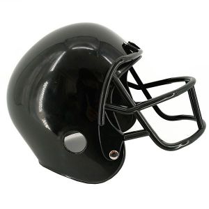 Black American Toy Football Helmet Adult Size