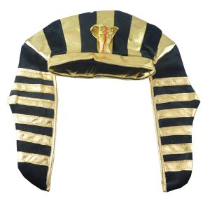 Black & Gold Egyptian Pharaoh Hat