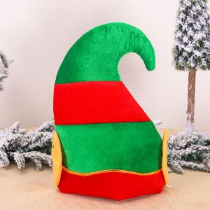 Christmas Elf Curved Point Hat with Ears
