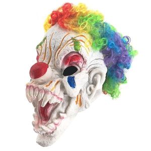 Halloween Colourful Clown Head Mask 