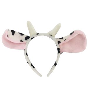 Cow Ears With Horns Headband