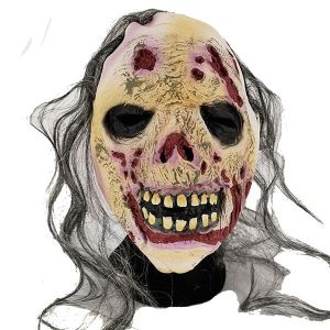 Halloween Evil Crazed Rotting Corpse Head Mask 