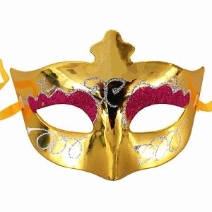 Eyeshadow Masquerade Mask Gold