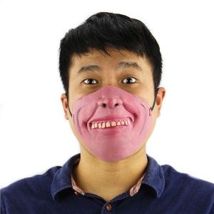 Fancy Dress, Costume Goofy Toothed Half Face Mask