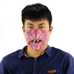 Halloween Half Wizard Face Mask