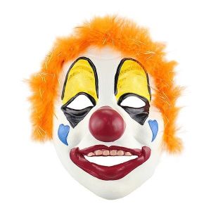 Halloween Heart Face Clown Mask 