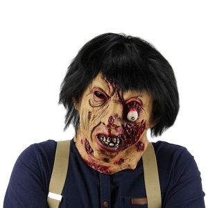 Halloween Rotten Monster Head Latex Mask 