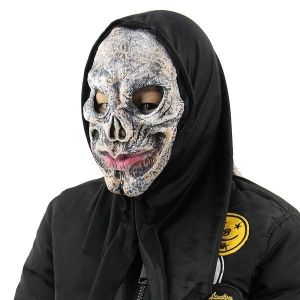  Halloween Stone-Faced Gargoyle Skull Mask 