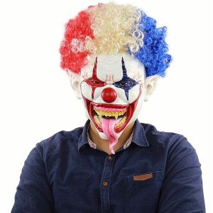 Halloween Tongue of Terror Clown Mask 