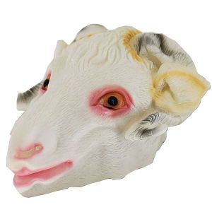 Fancy Dress Costume Goat Head Mask Props