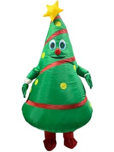 Happy Smiling Christmas Tree Inflatable Fancy Dress Costume