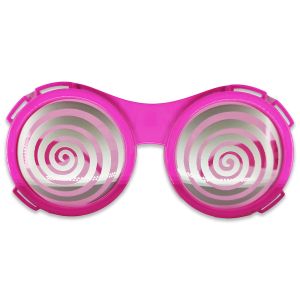 Hypnotic Dizzy Eye Pink Novelty Goggles