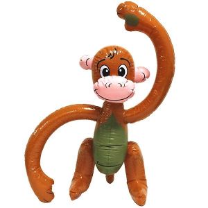 Inflatable Smiling Happy Monkey