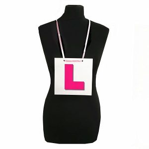 Hot Pink L Plates (2 Pack)