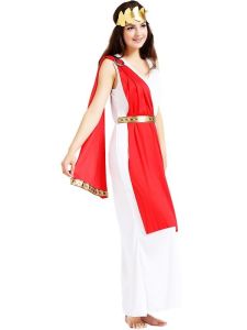 Ladies Greek Empress Fancy Dress Costume - One Size