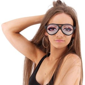 Ladies Night Out Funny Eye Glasses
