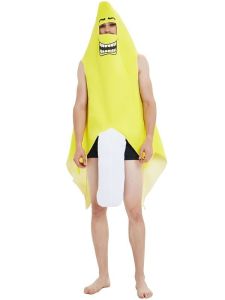 Male Naughty Flashing Banana Fancy Dress Costume – One Size
