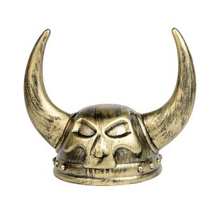Metallic Affect Thor God of Thunder Viking Helmet - Gold 