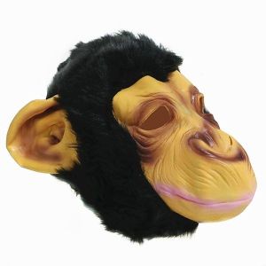 Fancy Dress Costume Monkey Head Mask