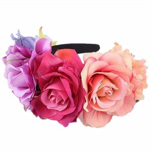 Pink Ombre Flower Crown 