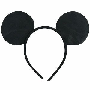 Plain Black Mouse Ears 