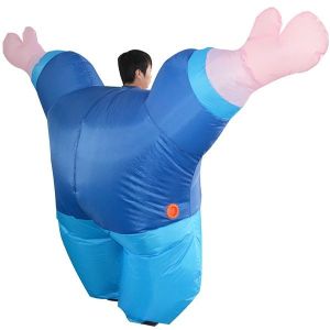 Super Size Popeye the Sailor Muscle Man Inflatable Fancy Dress Costume