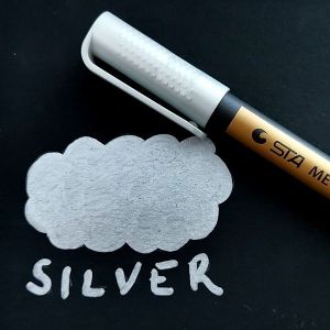 Silver Premium Metallic Guest Book Marker Pen
