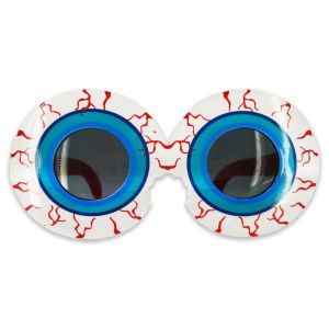 Scary Crazed Bloodshot Eyeball Novelty Sunglasses