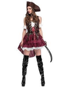 Spanish Style Pirate Fancy Dress Costume UK 8