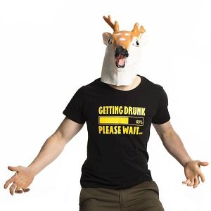 ‘Getting Drunk Please Wait’ Stag Do T-shirt 