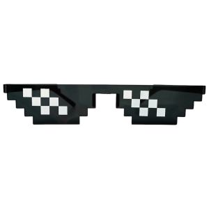 Cool Thug Life Pixel Mosaic Novelty Party Sunglasses 