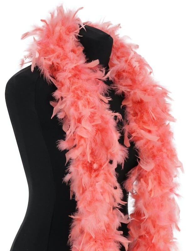 Luxury Flamingo Pink Feather Boa – 80g -180cm