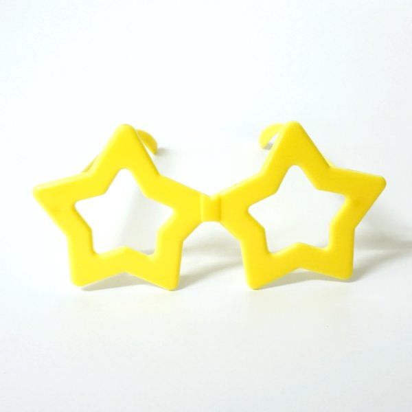 yellow star glasses