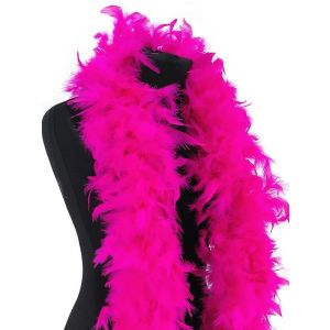 Deluxe Hot Pink Feather Boa – 100g -180cm
