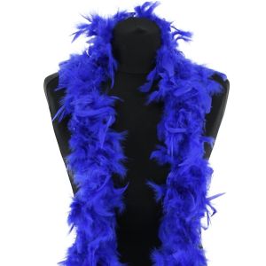 Beautiful Royal Blue Feather Boa – 50g -180cm