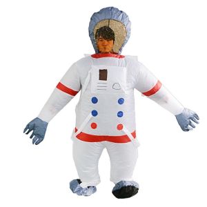 Spaceman on the Moon Astronaut Inflatable Fancy Dress Costume