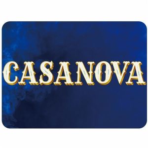 ‘Casanova’ Rectangle Word Board Photo Booth Prop